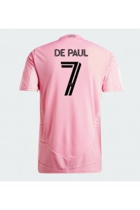 Inter Miami Rodrigo De Paul #7 Fotballdrakt Hjemme Klær 2026-27 Korte ermer